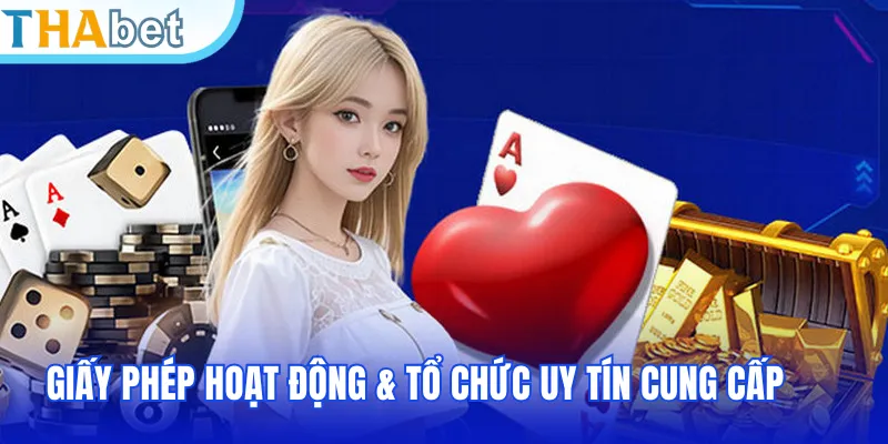 Giấy phép hoạt động & tổ chức uy tín cung cấp