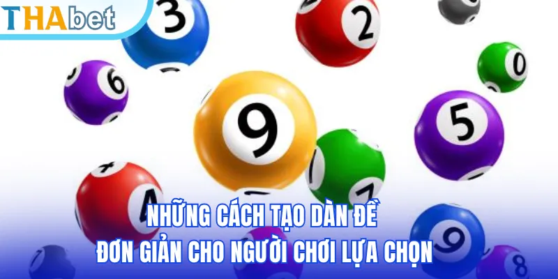 Những cách tạo dàn đề đơn giản cho người chơi lựa chọn